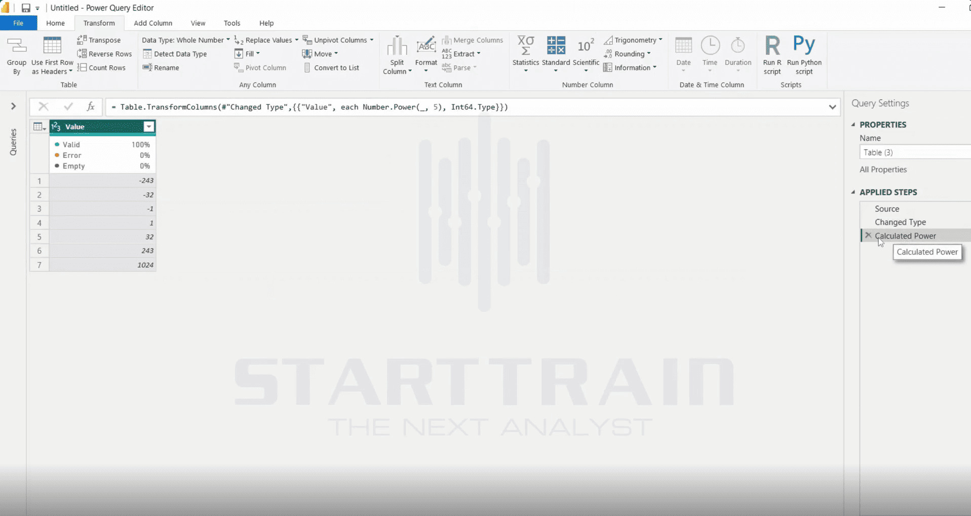 Scientific trong Power BI