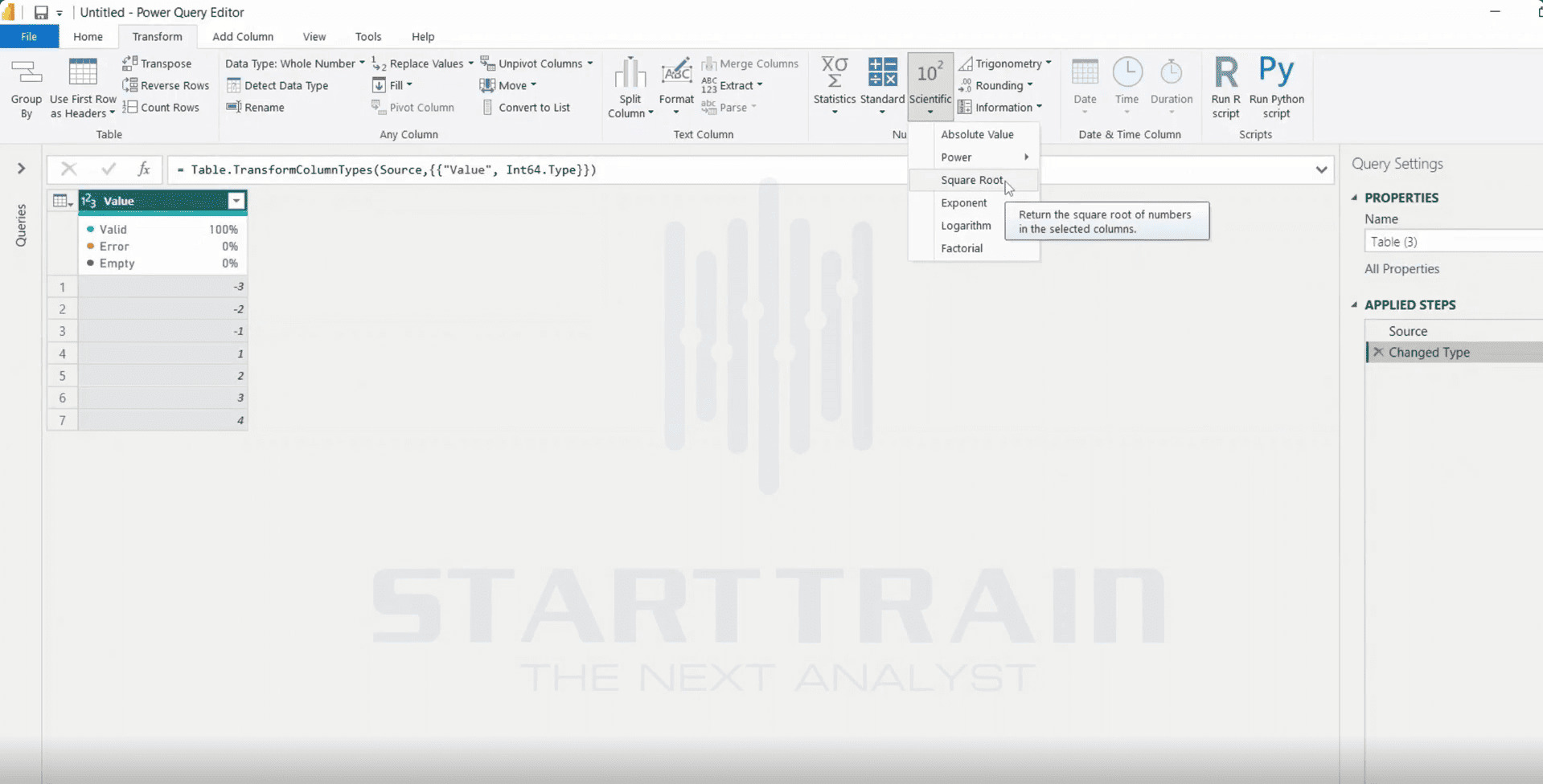 Scientific trong Power BI
