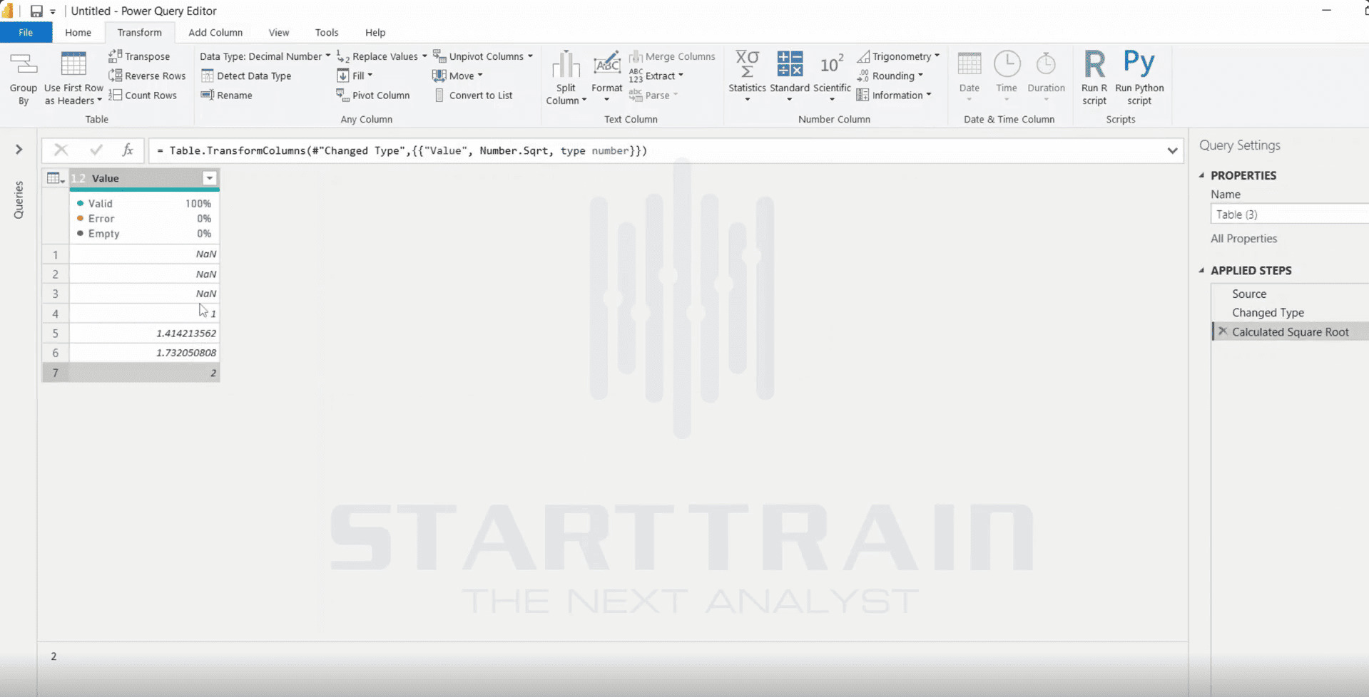 Scientific trong Power BI