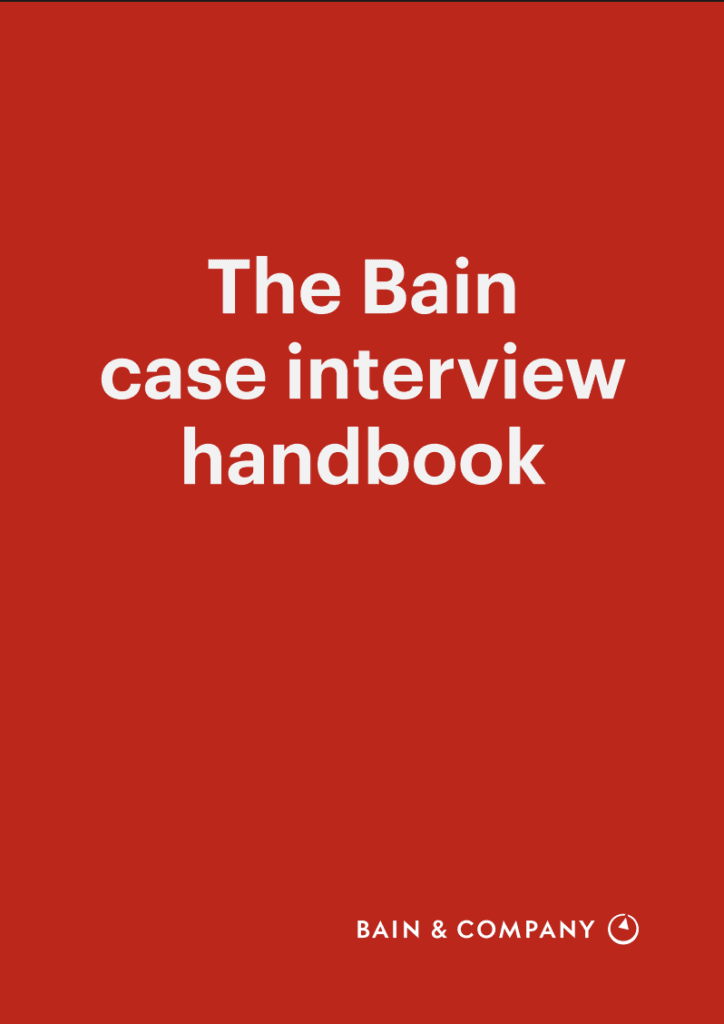 The Bain case interview handbook