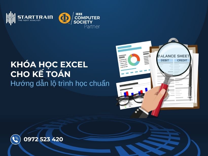 Khóa học Excel cho kế toán