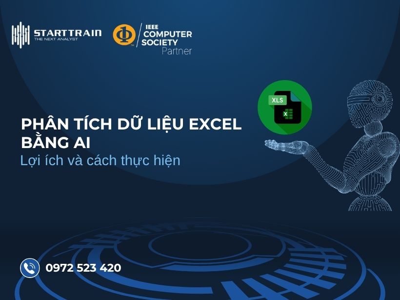 Phân tích dữ liệu Excel bằng AI
