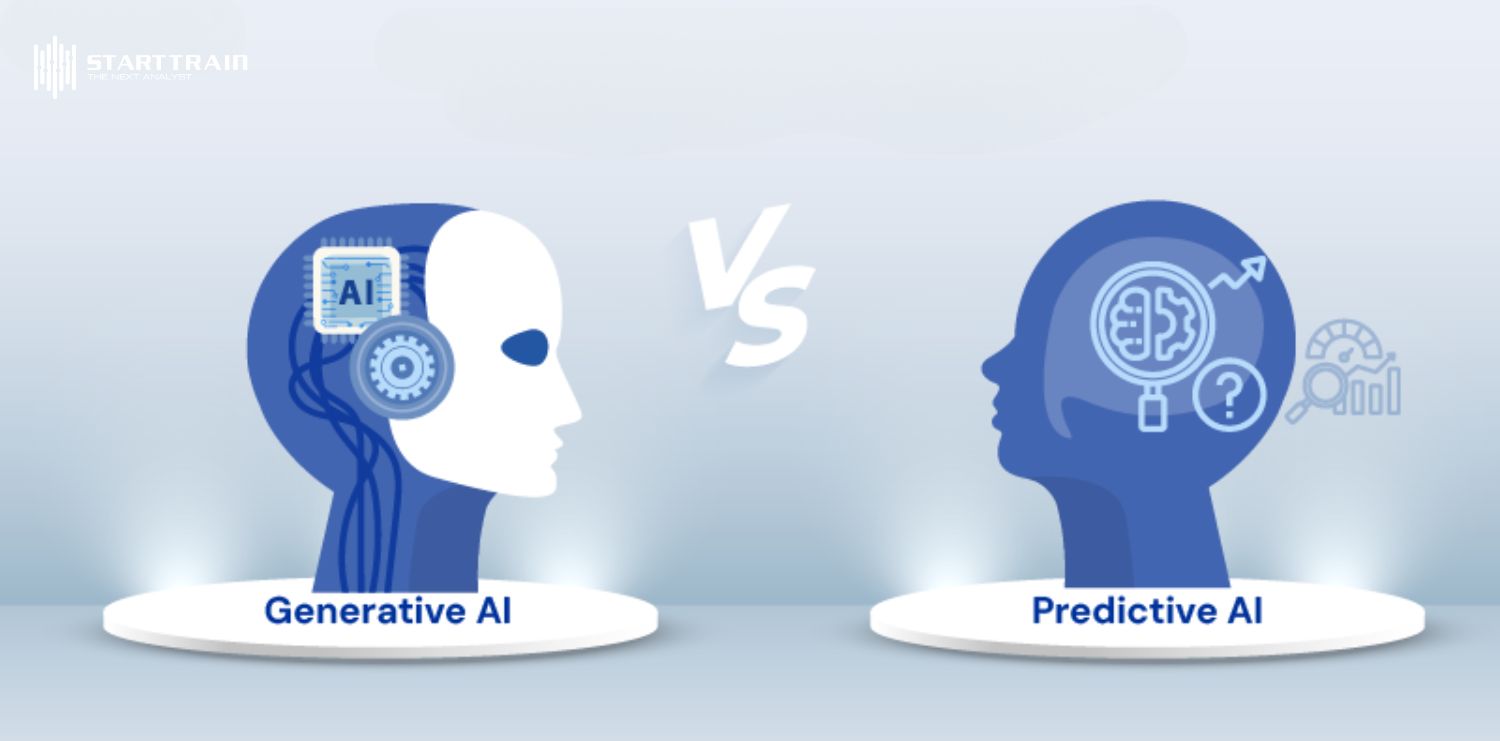 So sánh Generative AI và Predictive AI