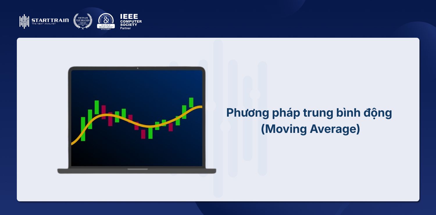 Hướng dẫn dự báo doanh thu bằng Excel thực tế từ A đến Z 2 Phương pháp trung bình động (Moving Average)
