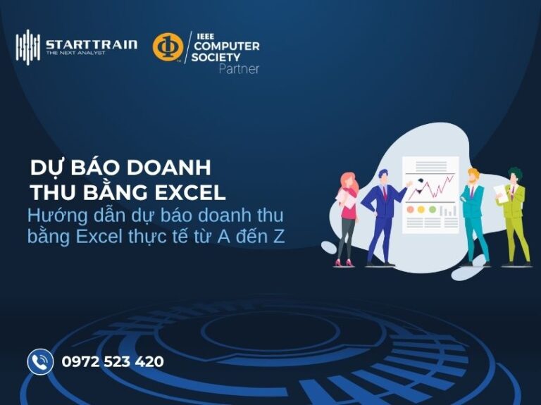 dự báo doanh thu bằng Excel