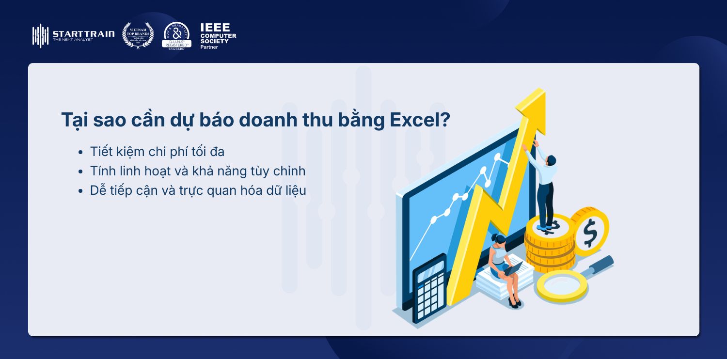 Hướng dẫn dự báo doanh thu bằng Excel thực tế từ A đến Z 1 dự báo doanh thu bằng Excel