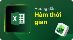 hàm thời gian trong excel