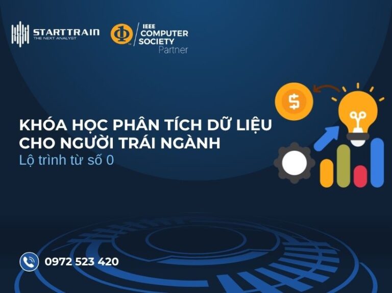 khóa học phân tích dữ liệu cho người trái ngành