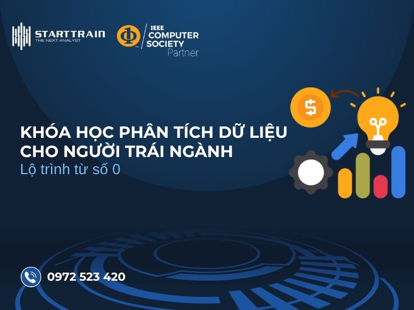 khóa học phân tích dữ liệu cho người trái ngành