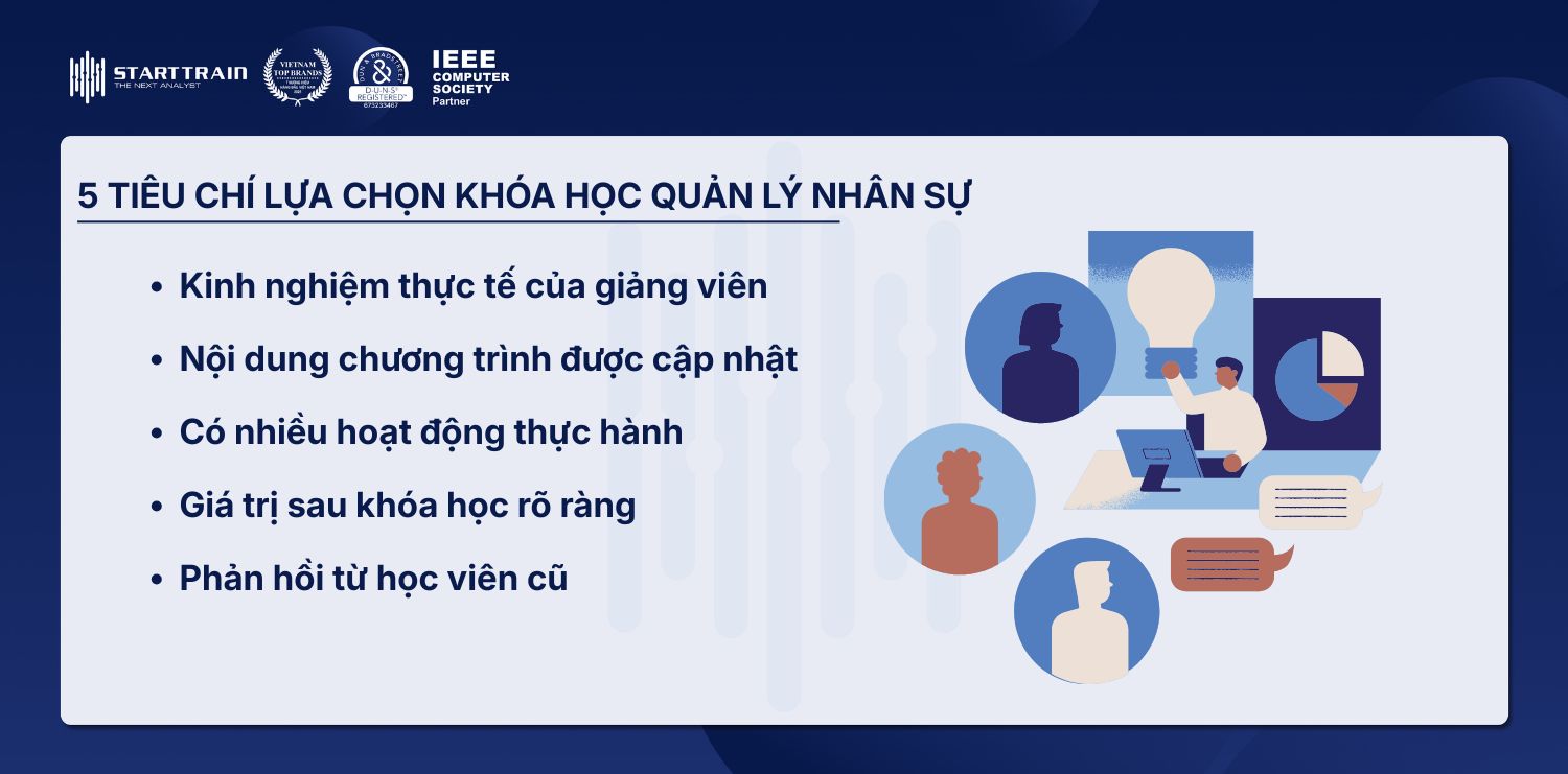 khóa học quản lý nhân sự tại tphcm
