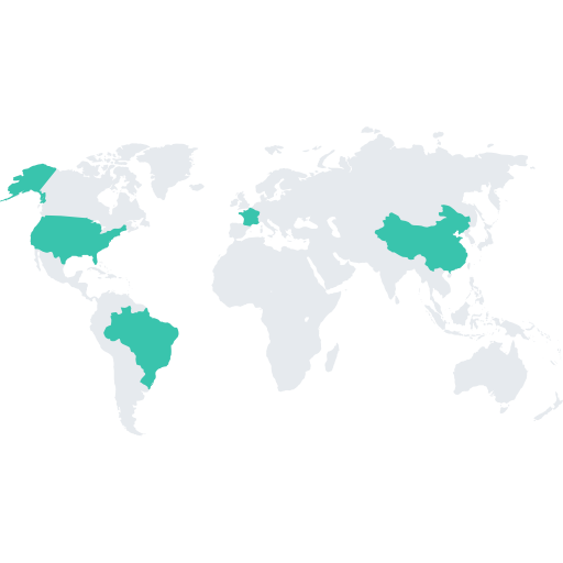 Filled map