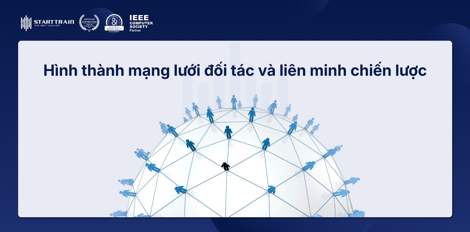 Hình thành mạng lưới đối tác và liên minh chiến lược
