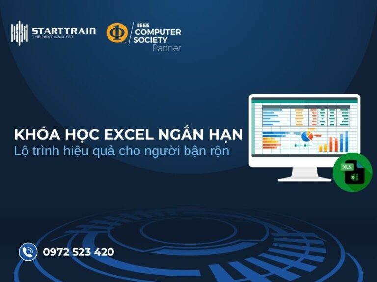 Khóa học Excel ngắn hạn