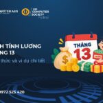 Cách tính lương tháng 13