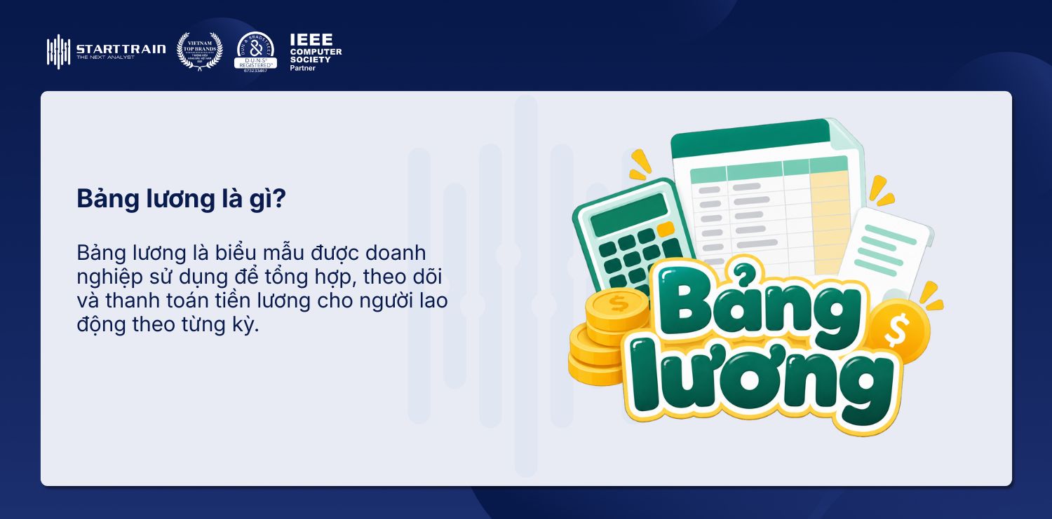 mẫu bảng lương excel
