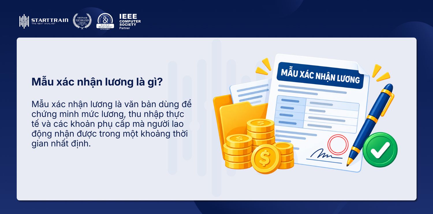 Mẫu xác nhận lương