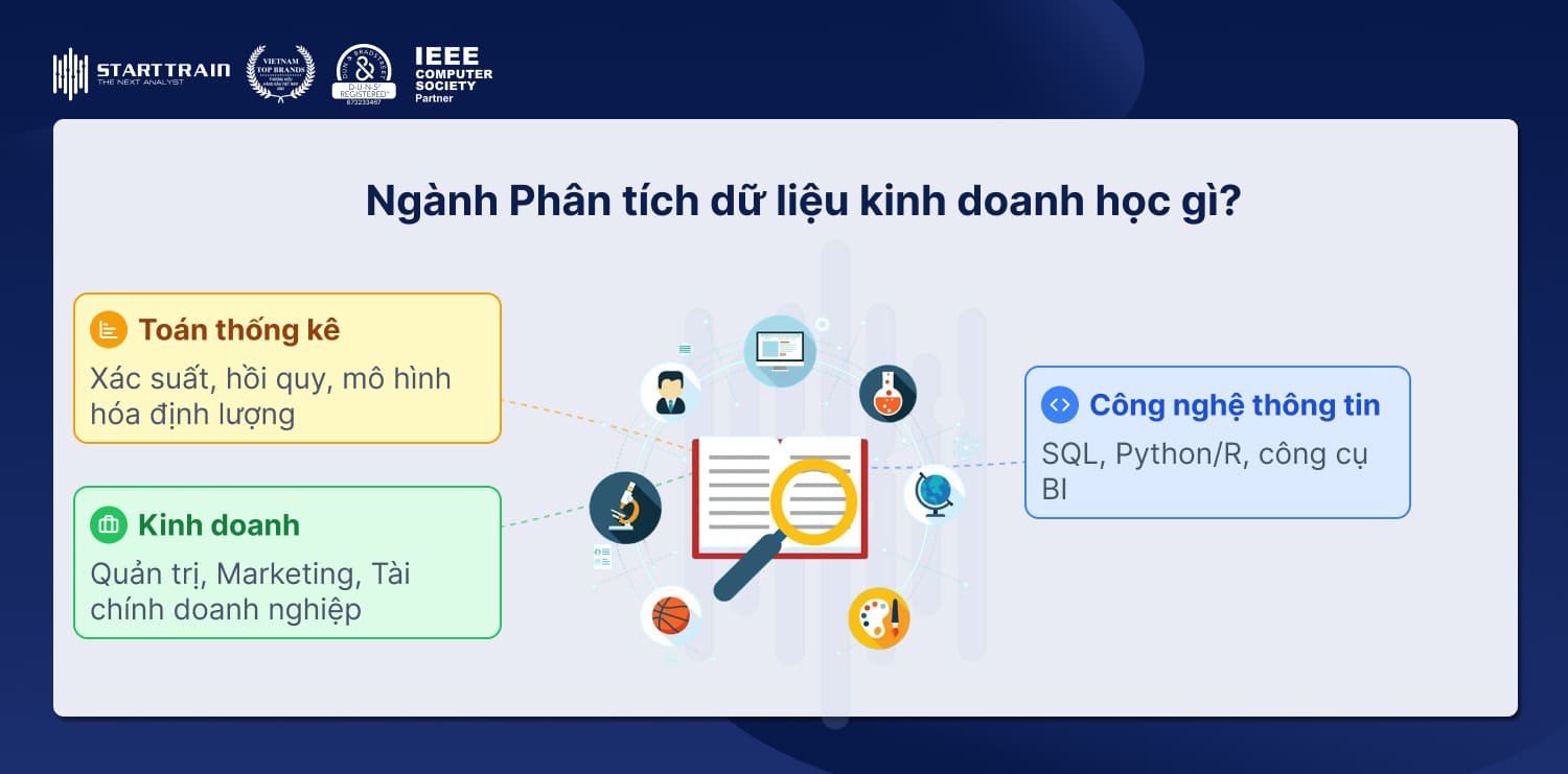 Ngành phân tích dữ liệu kinh doanh học gì?