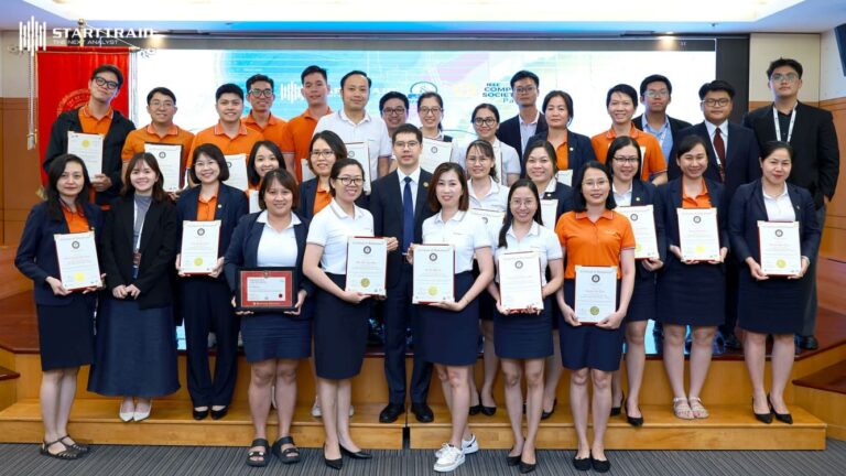 Starttrain hợp tác đào tạo ngân hàng SACOMBANK