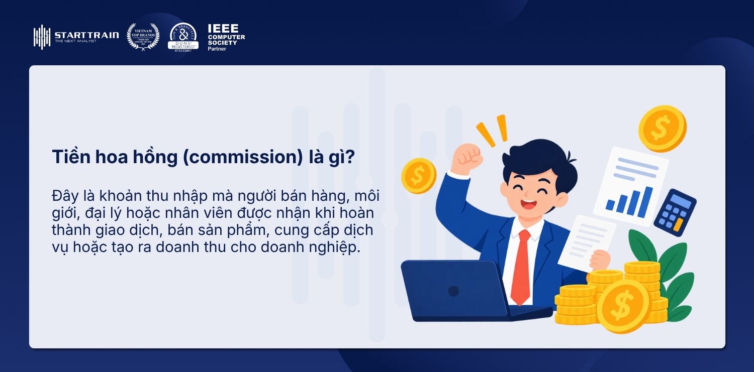 Tiền hoa hồng là gì? Cách tính tiền hoa hồng cho nhân viên 1 Tiền hoa hồng
