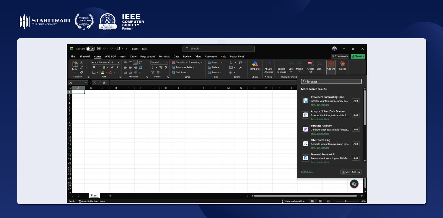 Add-ins trong Excel là gì? Cách cài đặt và sử dụng từ A-Z 5 Add-ins trong Excel