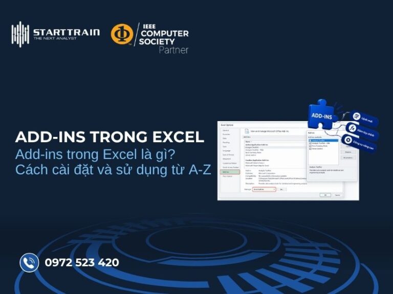 Add-ins trong Excel