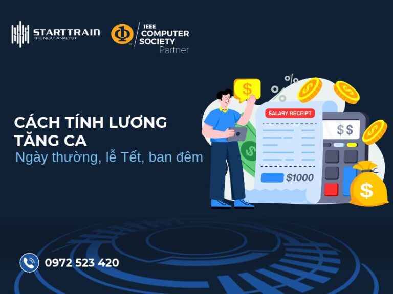 cách tính lương tăng ca