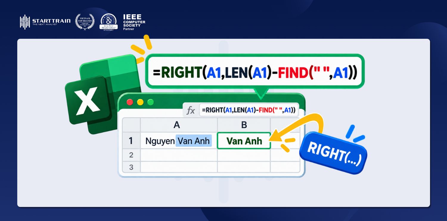 Hàm FIND trong Excel