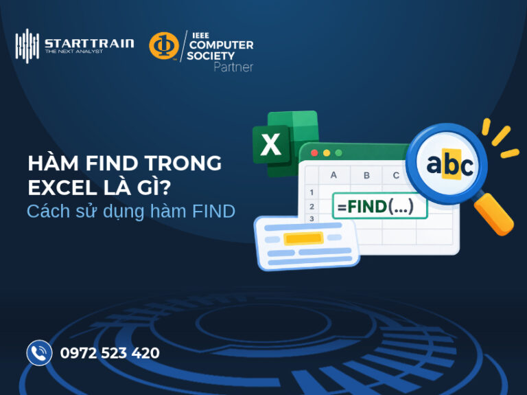 hàm FIND trong Excel