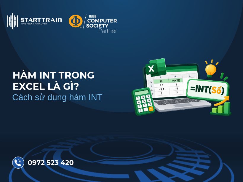 Hàm INT trong Excel
