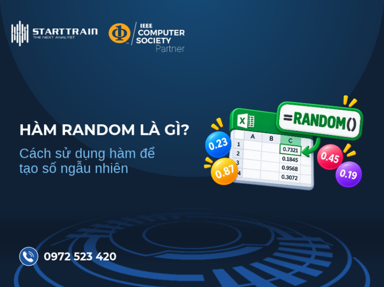 Hàm RANDOM trong excel