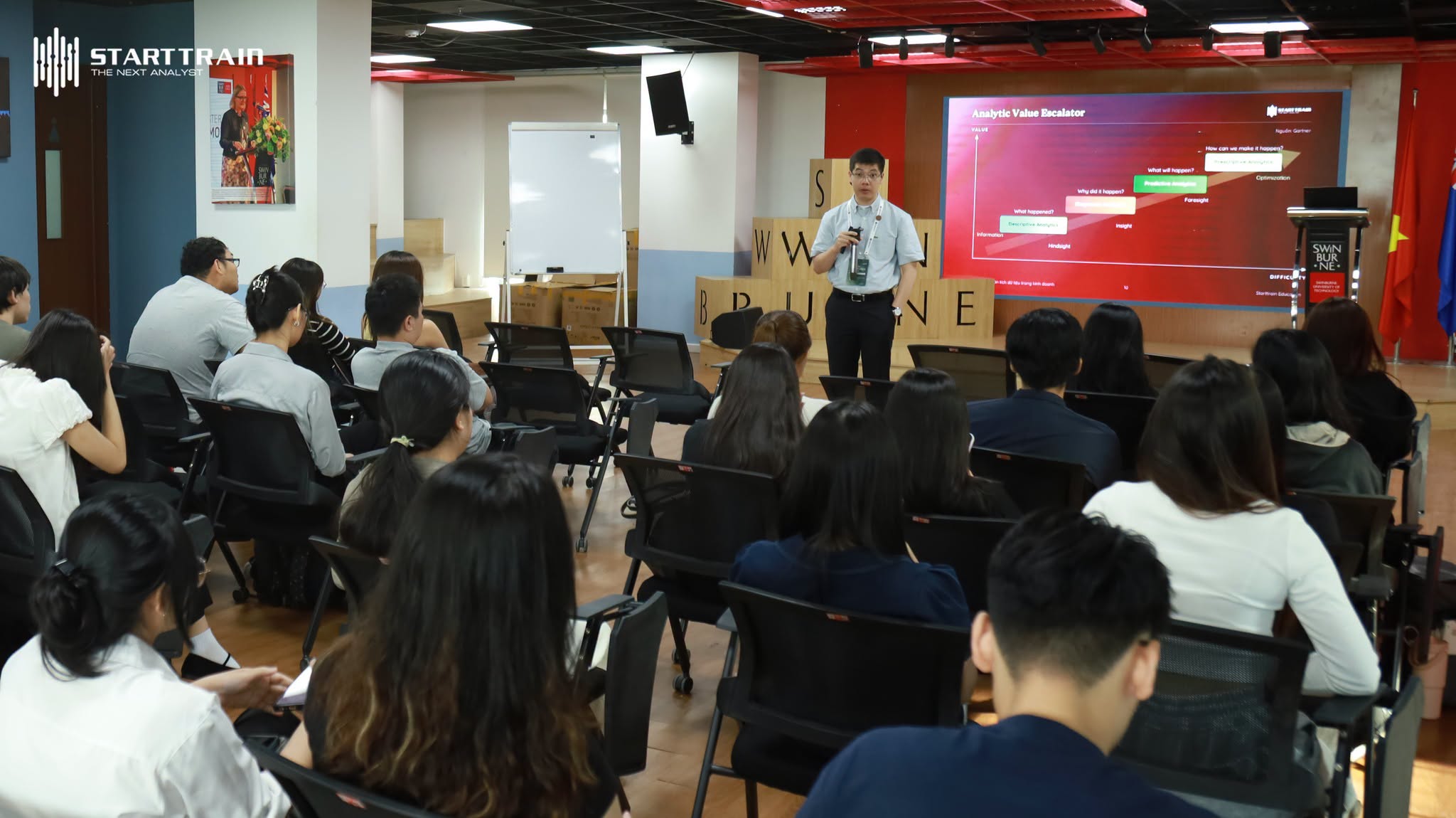 tổ chức seminar tại Swinburne University
